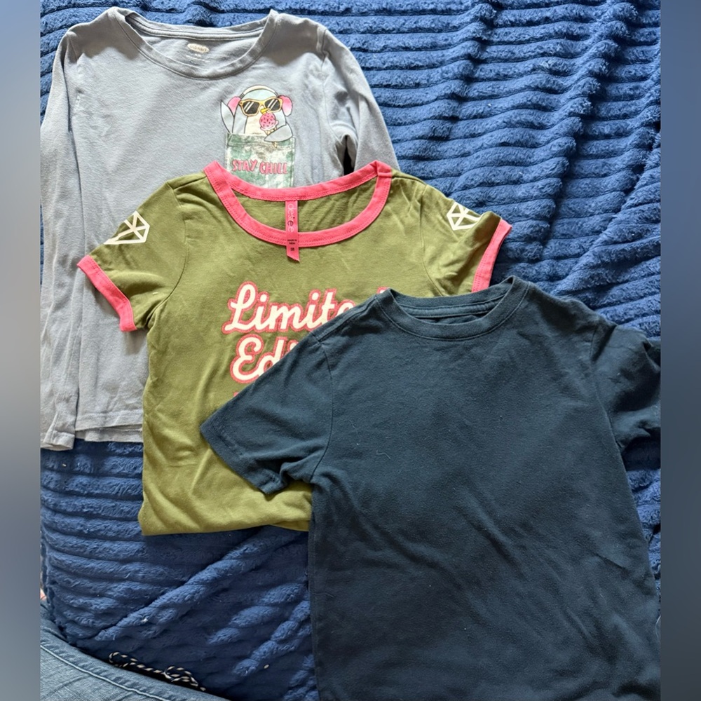Set of Three Tees - Girls